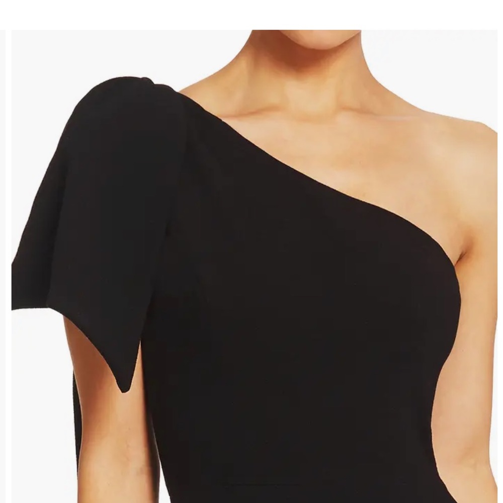 Dress the Population Black One-Shoulder Maxi Dress - Picture 10 of 11